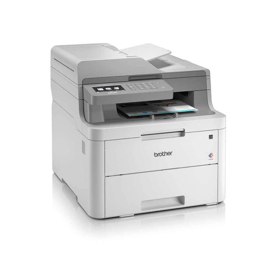 Brother DCP-L3550CDW multifunzione laser a colori A4 ricondizionata, design moderno con Wi-Fi e stampa duplex, ideale per uffici e home office. Brother DCP-L3550CDW multifunzione laser a colori A4 ricondizionata, design moderno con Wi-Fi e stampa duplex, ideale per uffici e home office.